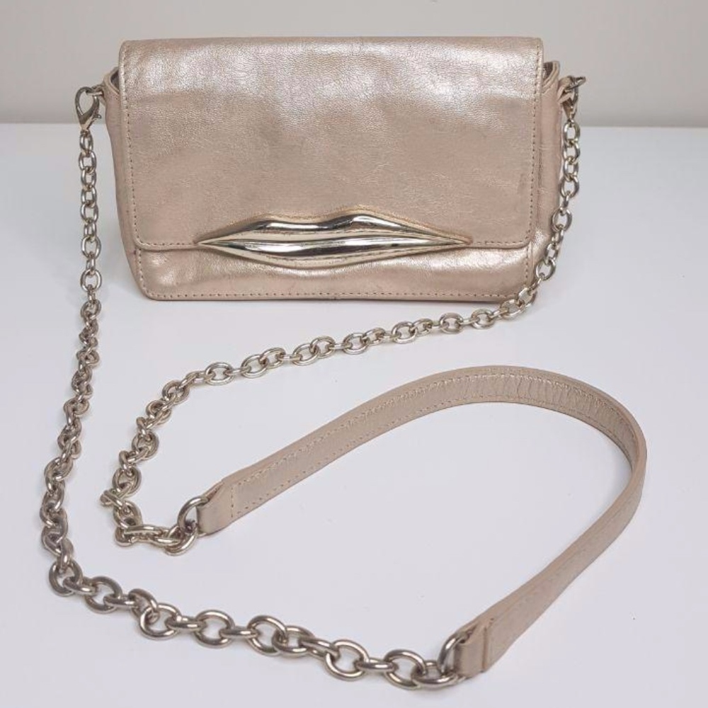 DVF Diane von Furstenberg lip cross body bag